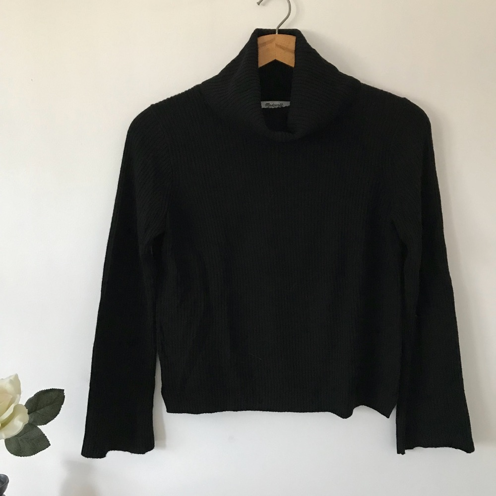 Madewell Turtleneck with Bell Sleeves